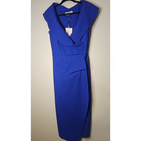 Chiara Boni La Petite Robe Draped Faux Wrap Dress – Exclusive - Picture 2 of 6